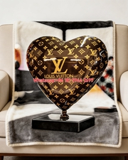 LV Monogram Heart Blanket IMG_3024
